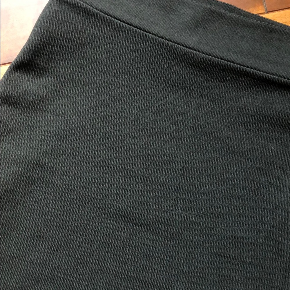 Keep Flirting Black Ribbed Mini Skirt - Picture 3 of 3